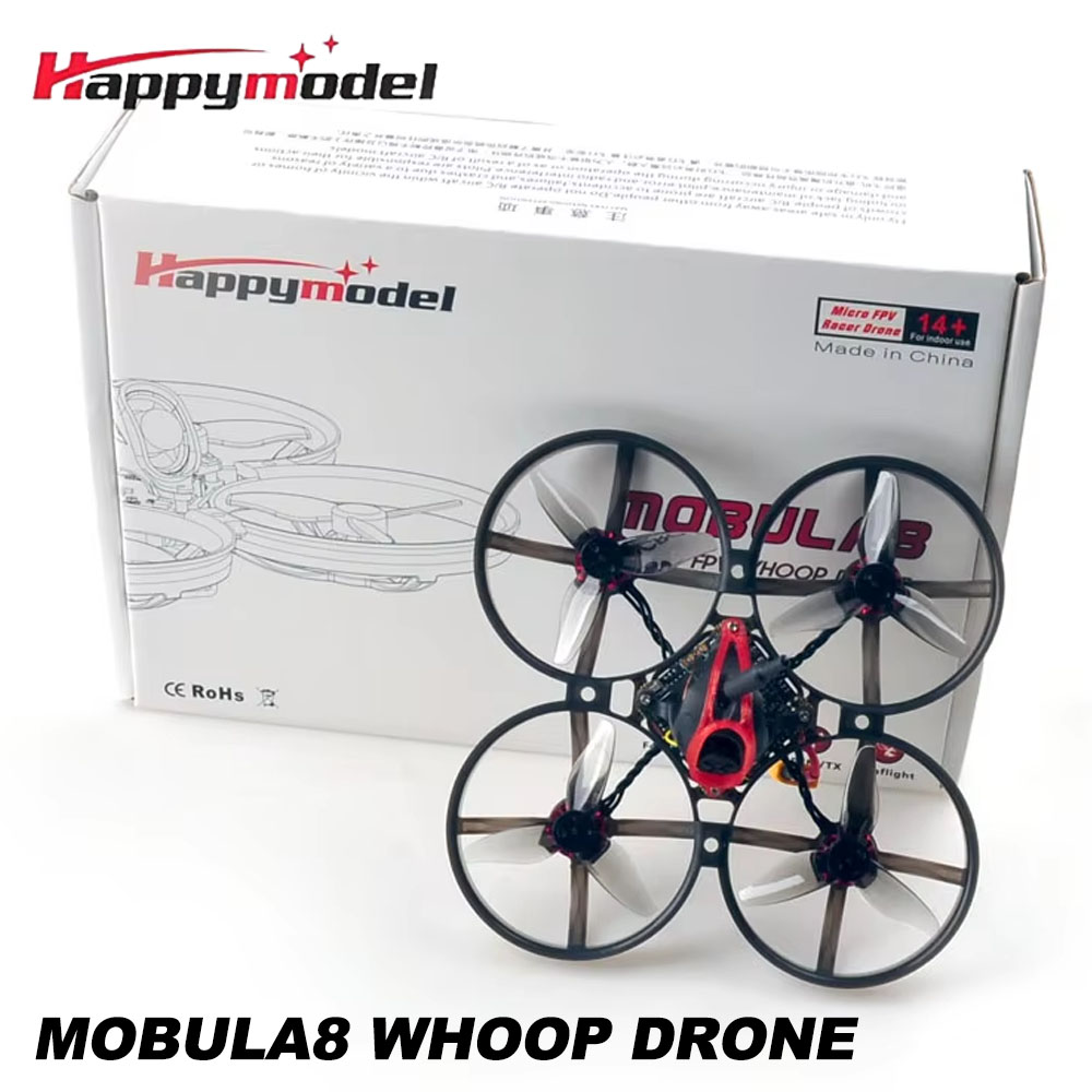 Skyzone Sky04O Pro Fpv Goggles - HappyModel Mobula8 Mobula 8 1-2S 85mm