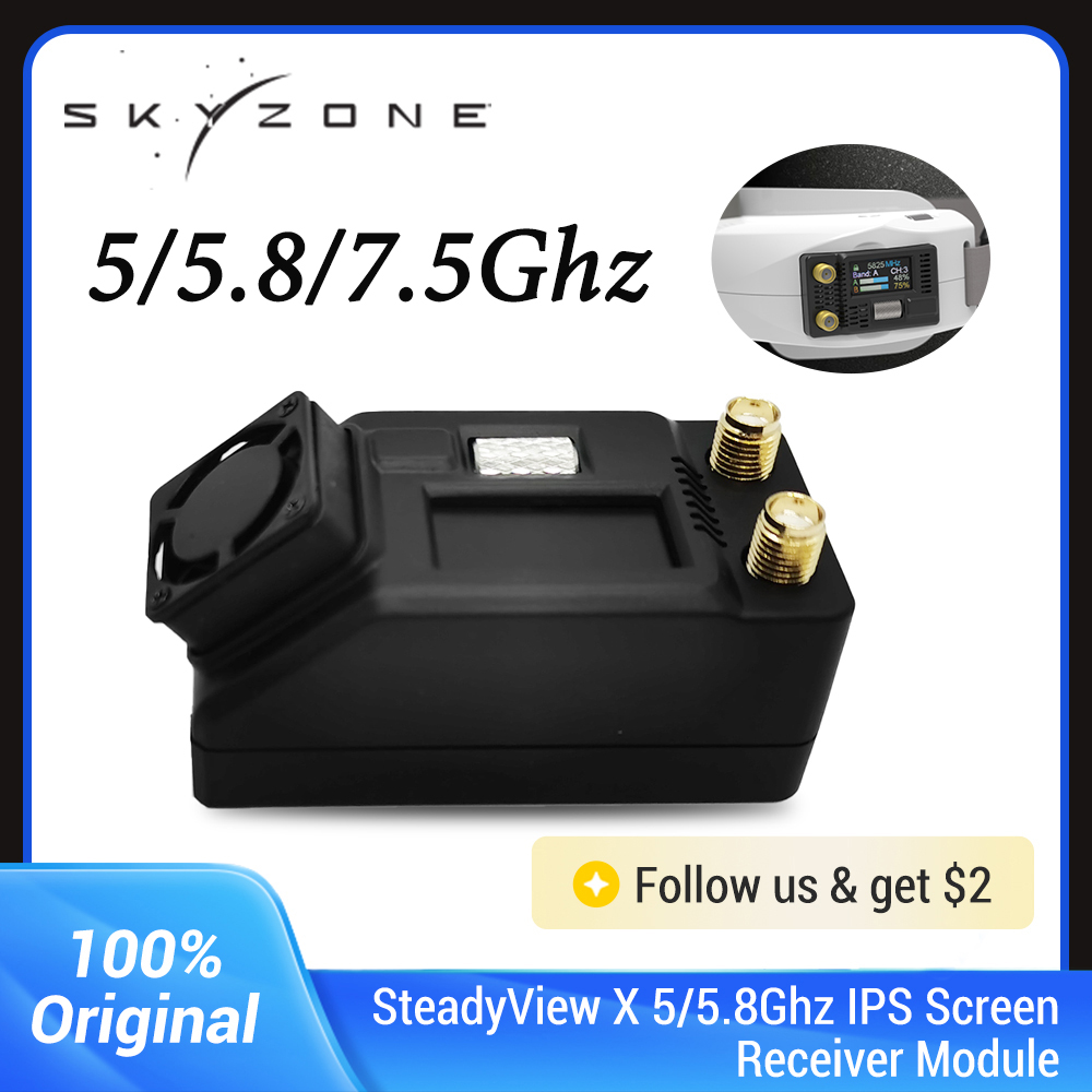 Skyzone SteadyView X 5Ghz 5.8G - огляд і ціна Skyzone Steadyview X Receiver Module